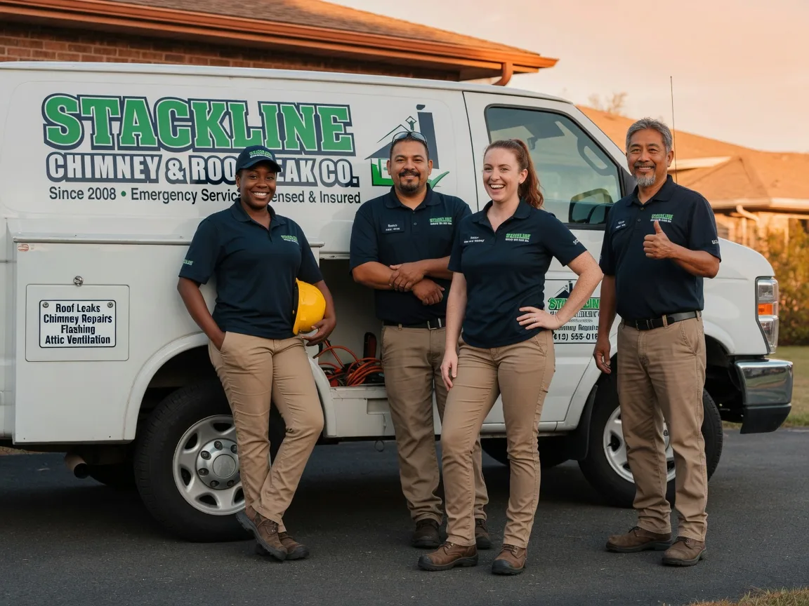 Chimney flashing repair company in Adel, IA